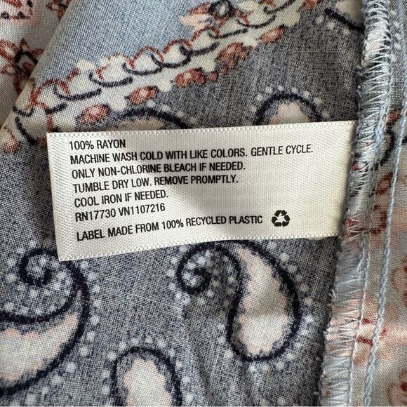 Isabel Maternity Dress by Ingred & Isabel Paisley Patchwork Midi Maxi XXL NEW - Picture 11 of 12